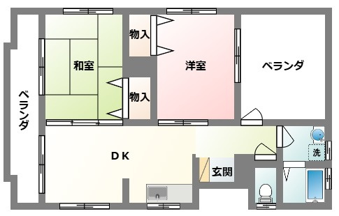 【間取り】 | 白川アパート | 白川アパート★那覇市字松川エリア