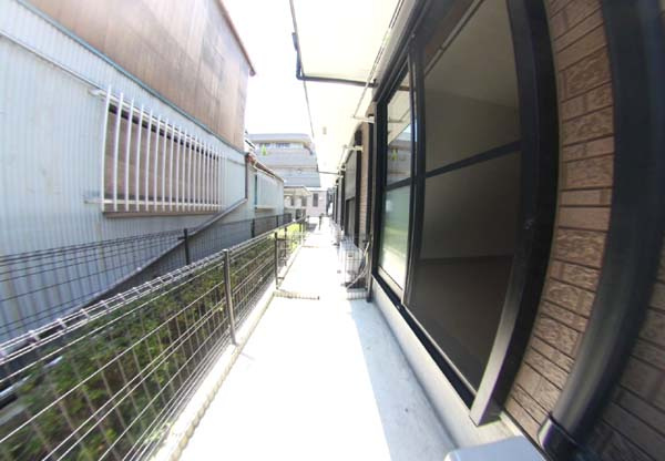 コート・エクラン光のバルコニー|陽当たり良好なバルコニーです
