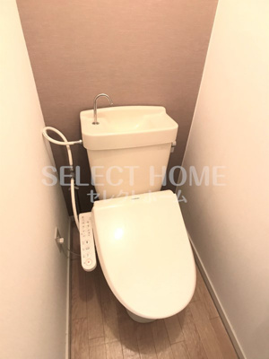 【トイレ】 | メゾン西大平 | 落ち着いた色調のトイレです