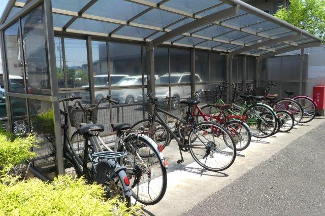 リヴィレッジＢのその他共用部分|自転車置き場