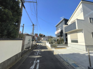 【前面道路含む現地写真】 | 前面道路