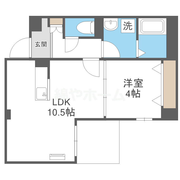 SFIDA帝塚山の間取り