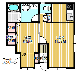 【間取り】 | フェリーチェ品川戸越