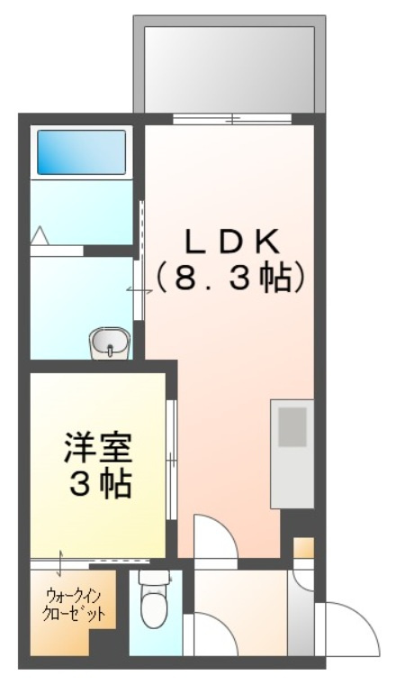ＲＥＧＡＬＥＳＴ花尻Ⅲの間取り