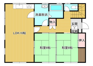 【間取り】 | 鳥取市若葉台南6丁目戸建て