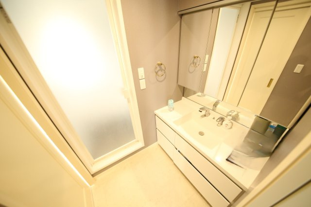 白岡市西１０丁目築浅中古戸建の独立洗面台|２階洗面室