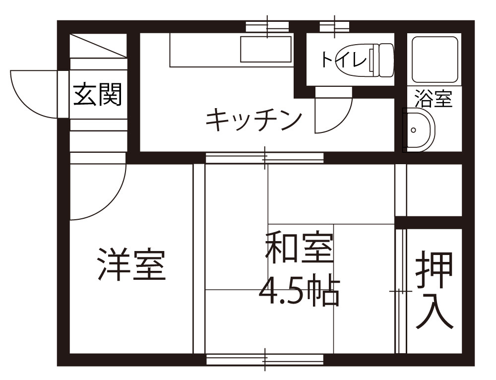 ハイハウス新町※収益1棟アパート物件※の間取り