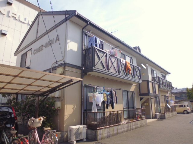 倉敷市児島稗田町のアパートの外観