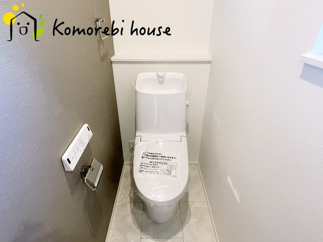 さいたま市北区日進町2丁目　新築一戸建て　エヴァーフォレストⅡ　01のトイレ|トイレです