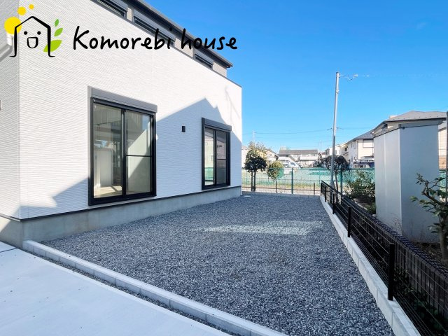 さいたま市北区日進町2丁目　新築一戸建て　エヴァーフォレストⅡ　01の庭|お庭も活用できます