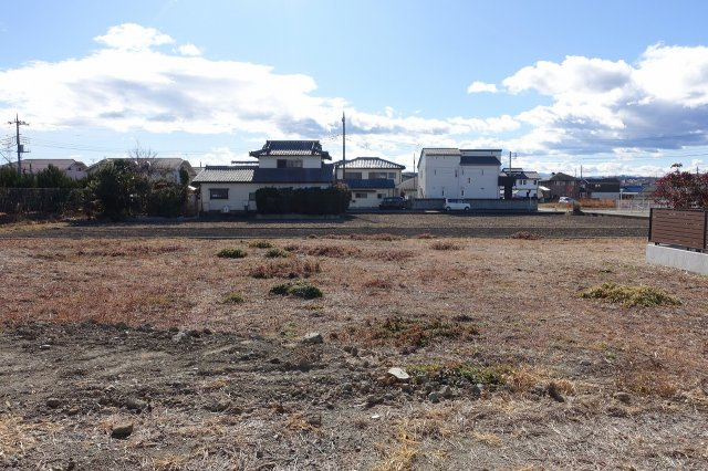 高崎市下小塙町　売地の外観|北から南方向