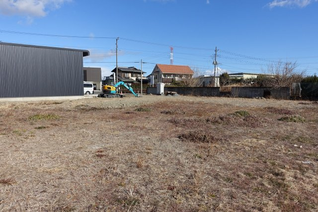 高崎市下小塙町　売地の外観|南から北方向