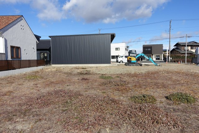 高崎市下小塙町　売地の外観|南から北方向