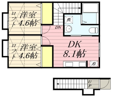 クラシア諏訪野の間取り