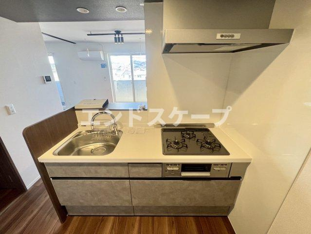 D-ROOM並榎町のキッチン|高崎、前橋エリアのお部屋探しはエンドスケープまで！お客様の理想お聞かせ下さい♪