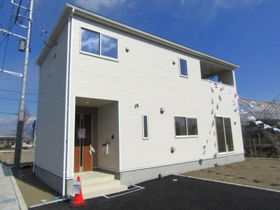 【外観】 | クレイドルガーデン南アルプス市在家塚第3　1号棟 | 外観は落ち着いています