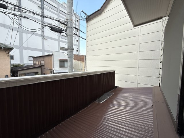 総社本町借家　のバルコニー