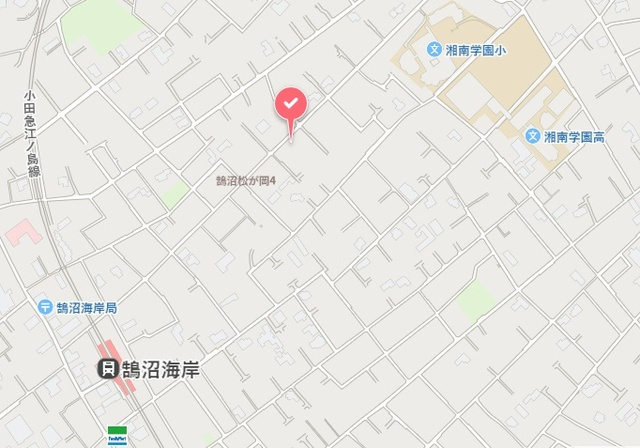 メープルガーデン松が岡の地図