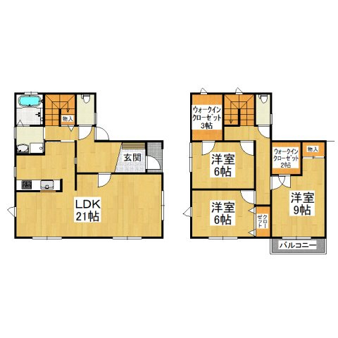 【間取り】 | 堺市南区御池台1-3-2