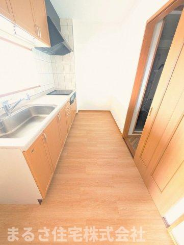 プレッソ城ヶ崎壱番館のキッチン