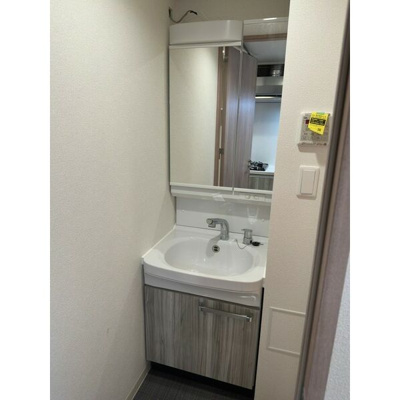 【洗面所】 | グランカリテ北大阪リヴィエ | コンパクトで使いやすい洗面所