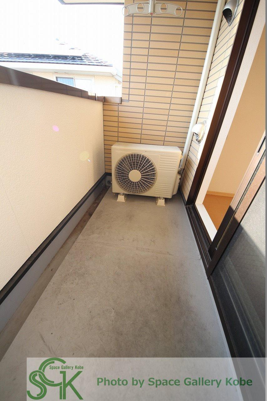 ラフレシールⅡのバルコニー|※お部屋により仕様が異なる場合があります。