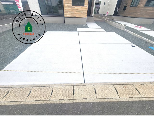 菊池郡大津町第3-2棟（1号棟）　の駐車場|駐車場になります。