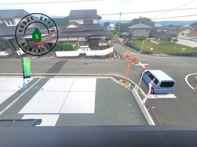 菊池郡大津町第3-2棟（1号棟）　の展望|眺望や窓からの景色が良いと、家で過ごす時間も快適です。