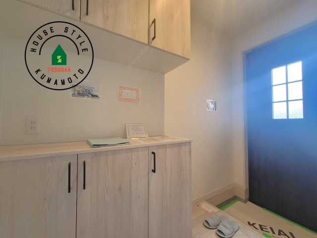 菊池郡大津町第3-2棟（1号棟）　の防犯設備|二重ロックでしっかり防犯対策ができます。