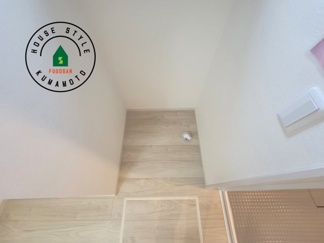 菊池郡大津町第3-2棟（1号棟）　のランドリースペース|ランドリースペースとなります。広々して有効的にご使用できます。 