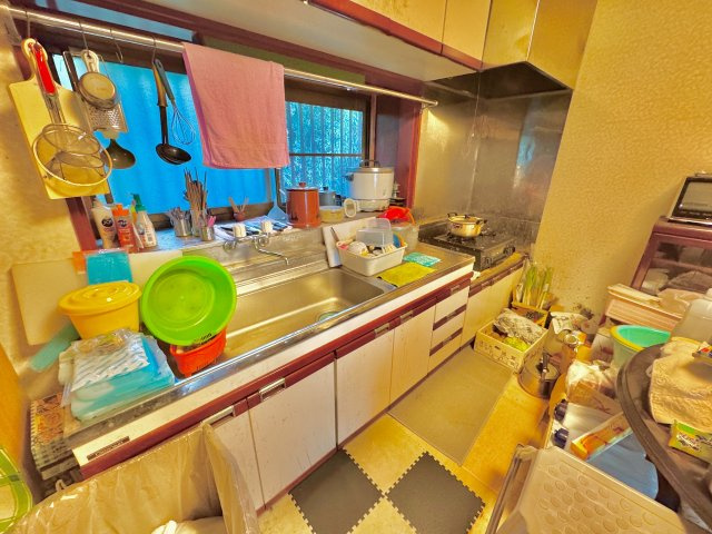 鉾田市野友中古戸建のキッチン