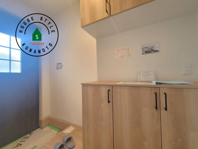 菊池郡大津町第3-2棟（2号棟）　の防犯設備|二重ロックでしっかり防犯対策ができます。