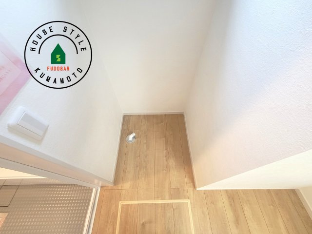 菊池郡大津町第3-2棟（2号棟）　のランドリースペース|ランドリースペースとなります。広々して有効的にご使用できます。 