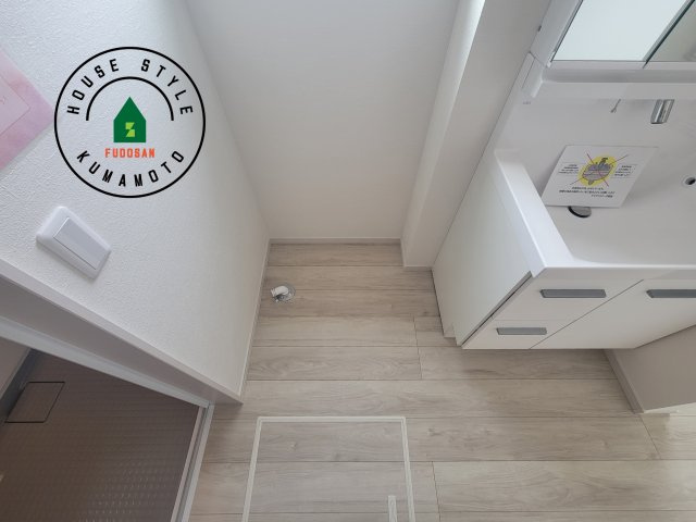 菊池郡大津町第4-1棟（1号棟）　のランドリースペース|ランドリースペースとなります。広々して有効的にご使用できます。 