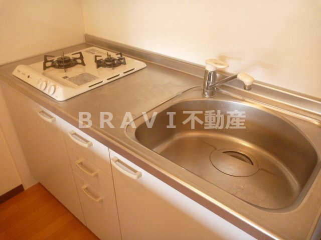 ブランクレール谷町　BRAVI不動産のキッチン|【ブランクレール谷町】きれいなキッチンです