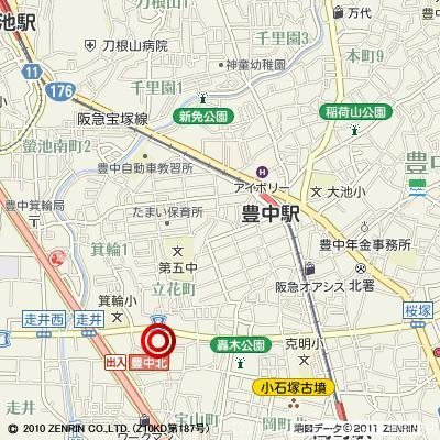 ヤマゼン経塚マンションの地図