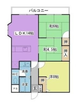 サンフォレスト【キャッシュバック対象物件】の間取り