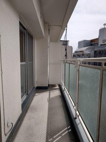 甲東園パークマンションのバルコニー