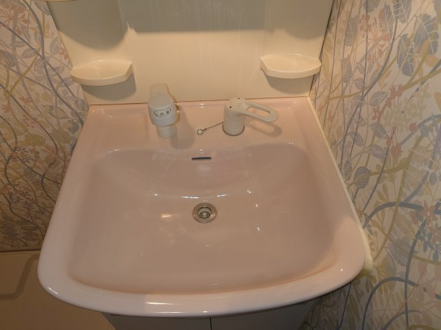 甲東園パークマンションの洗面所