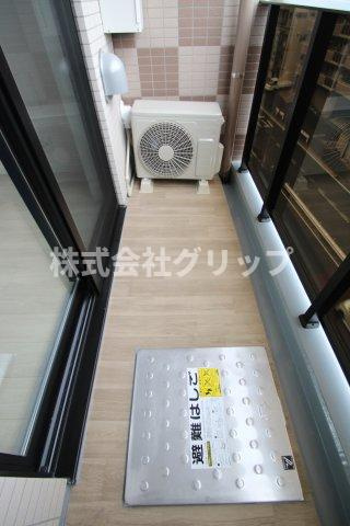 ラフィスタ横浜黄金町のバルコニー