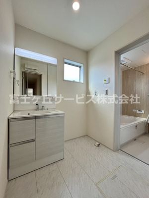 【洗面所】 | 牧之原市細江 6期 新築一戸建て 2号棟 | 脱衣洗面所です