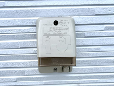 【設備】 | 牧之原市細江 6期 新築一戸建て 2号棟 | 屋外用のコンセント付き