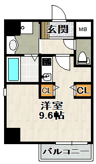 ONLYONE川西小戸の間取り