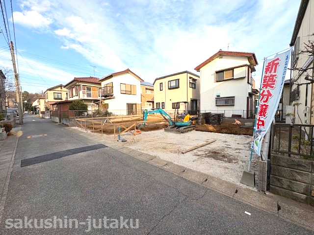 長作台２丁目　新築戸建の外観|長作台２丁目　土地50坪・建物33坪　長期優良住宅　令和７年３月下旬完成予定　４LDK＋２WIC