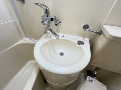 【洗面所】 | シャンボール第３新大阪 | 脱衣スペースもあります