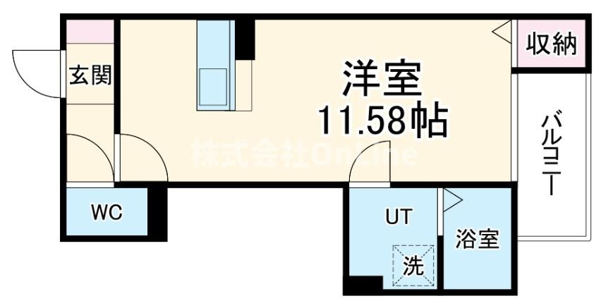 F+style大蓮東2号館の間取り