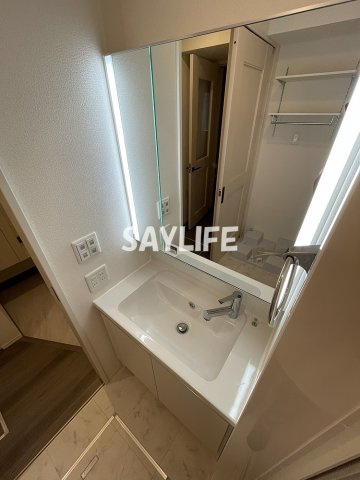 ラフィーネクローバーⅡの洗面所