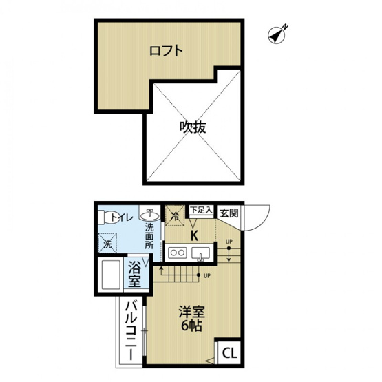 【間取り】 | REVEUR箱崎　HPに初期費用、仲介手数料記載！