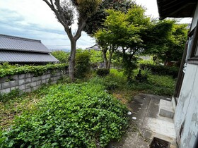 中古戸建の庭