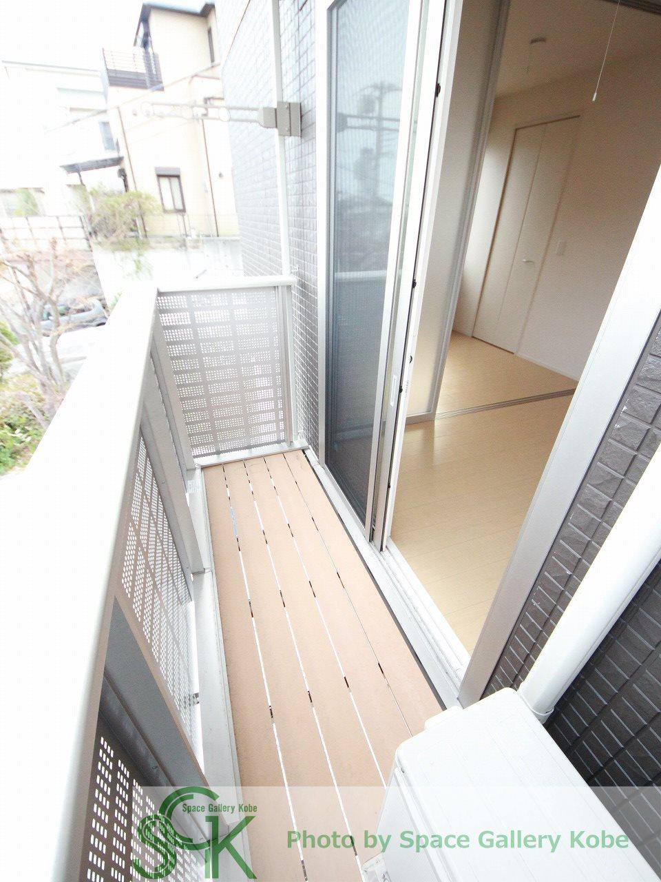 コリーナ　ヴィルトゥのバルコニー|※お部屋により仕様が異なる場合があります。